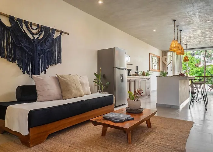 Apartamento Peaceful 1Br In Veleta, Pool & Balcony - A203 Tulum